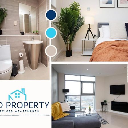 The Skyline - Luxury City Centre Flat With Designated Parking Cardiff Eksteriør billede